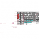 Trondheim Student Housing / MEK Architects Trondheim Student Housing / MEK Architects Section
