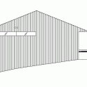 Air Flow House / UID Architects Air Flow House / UID Architects North Elevation