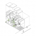 Machi-House / UID Architects Machi-House / UID Architects Axonometric