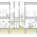 Mori x Hako / UID Architects Mori x Hako / UID Architects Section