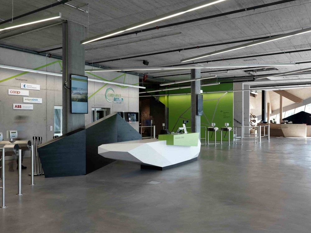 Umwelt Arena / Rene Schmid Architekten
