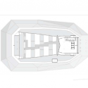 Umwelt Arena / Rene Schmid Architekten Umwelt Arena / Rene Schmid Architekten Third Floor Plan