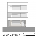 DGS-Co Office Building / Iranian Architectural Atelier DGS-Co Office Building / Iranian Architectural Atelier South Elevation