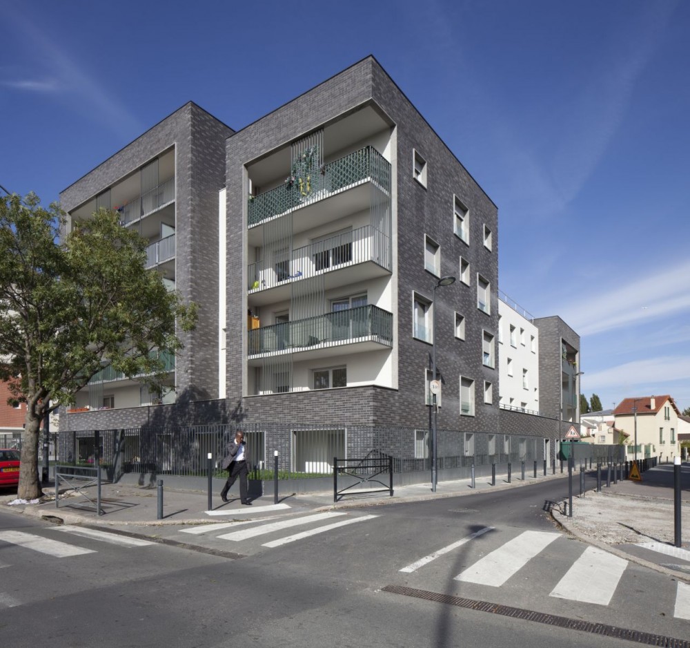 Saint Denis Housing / Ateliers O-S architectes