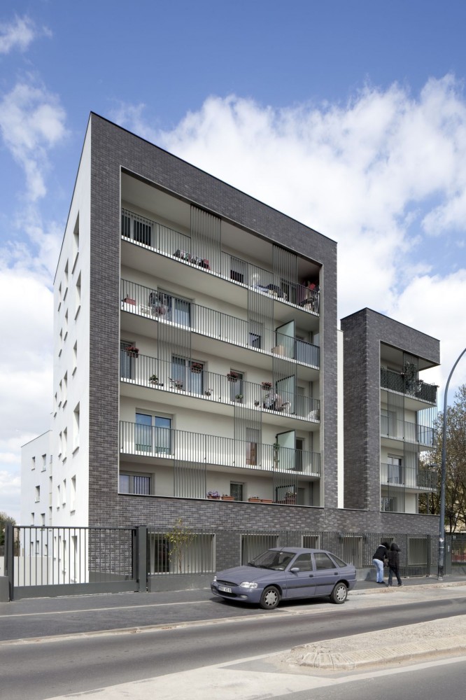 Saint Denis Housing / Ateliers O-S architectes