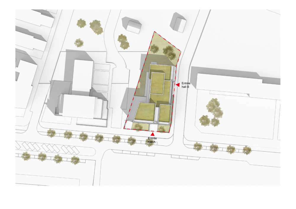 Saint Denis Housing / Ateliers O-S architectes