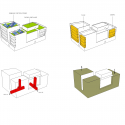 Saint Denis Housing / Ateliers O-S architectes Saint Denis Housing / Ateliers O-S architectes Diagram