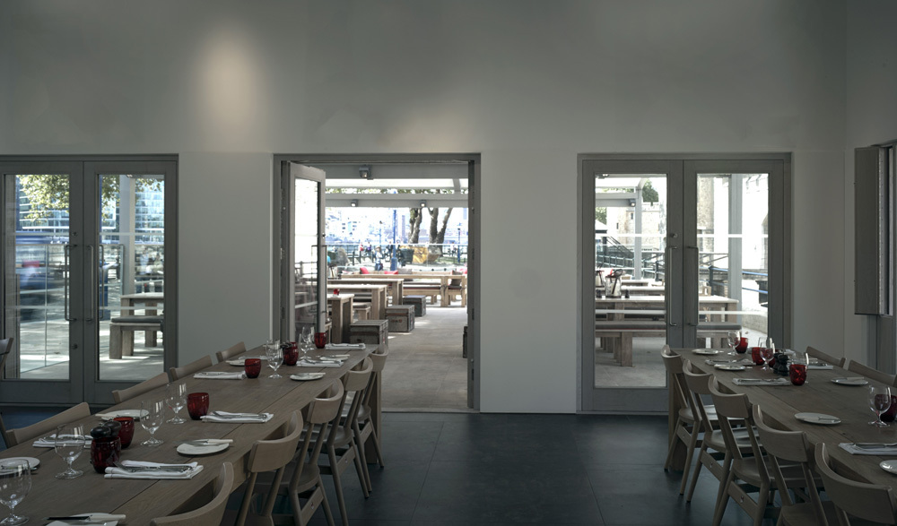 Tower Wharf Cafe / Tony Fretton Architects