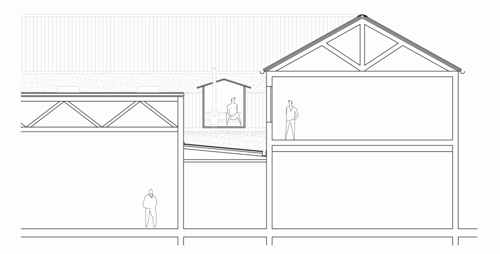 A Sauna  / BUREAU A