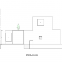 Gallery of Minerals and Atelier / THREE.BALL.CASCADE. Architecture Design Office Gallery of Minerals and Atelier / THREE.BALL.CASCADE. Architecture Design Office East Elevation