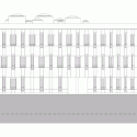 Administrative Center Jesenice / Studio Kalamar Administrative Center Jesenice / Studio Kalamar North Elevation