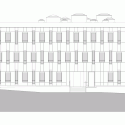 Administrative Center Jesenice / Studio Kalamar Administrative Center Jesenice / Studio Kalamar South Elevation