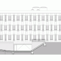 Administrative Center Jesenice / Studio Kalamar Administrative Center Jesenice / Studio Kalamar East Elevation