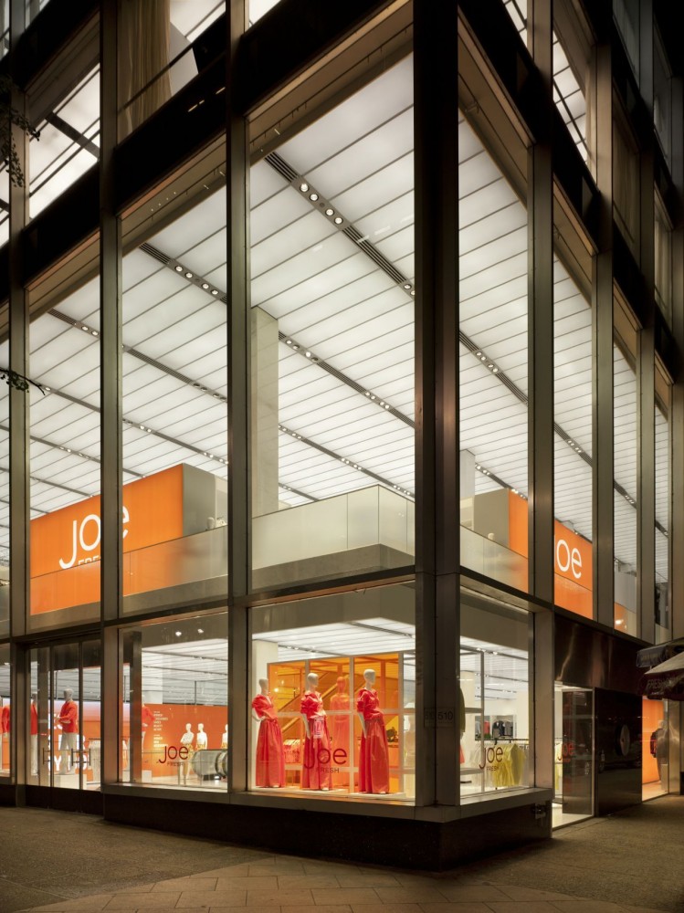 Joe Fresh New York flagship / Burdifilek