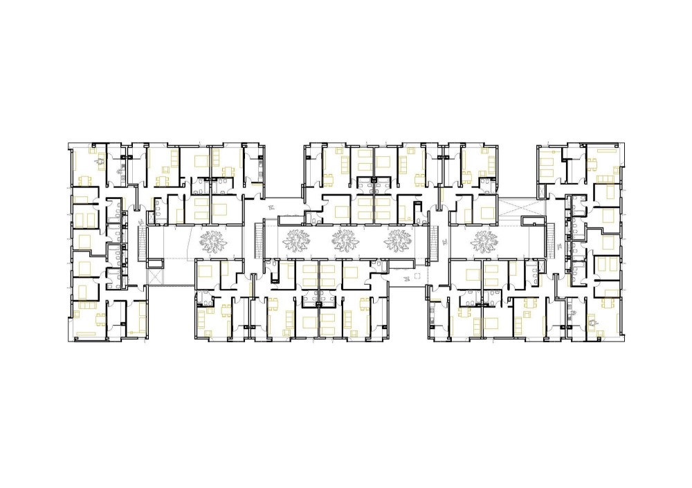 27 VPO / Equipo Olivares Arquitectos