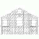 Galpón Scanavini / Juan Sepúlveda Grazioli + Cecilia Wolff Cecchi South Elevation