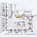 Hue Plus / Schemata Architects Sketch