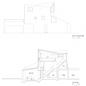 Okusawa House / Hiroyuki Ito + O.F.D.A. Elevation & Section