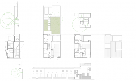 Plans and section