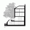 Lens House / Alison Brooks Architects Section