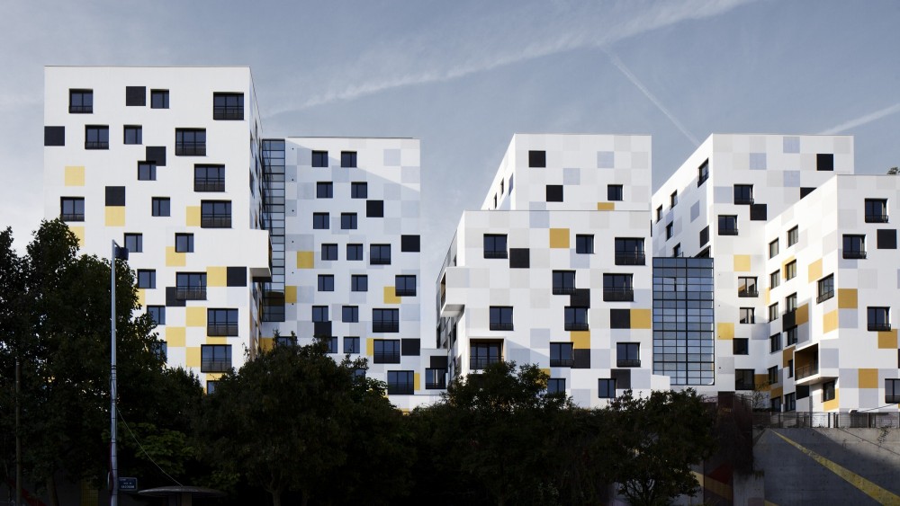 Apartment Blocks in Nanterre / X-TU