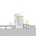 Apartment Blocks in Nanterre / X-TU Apartment Blocks in Nanterre / X-TU Section