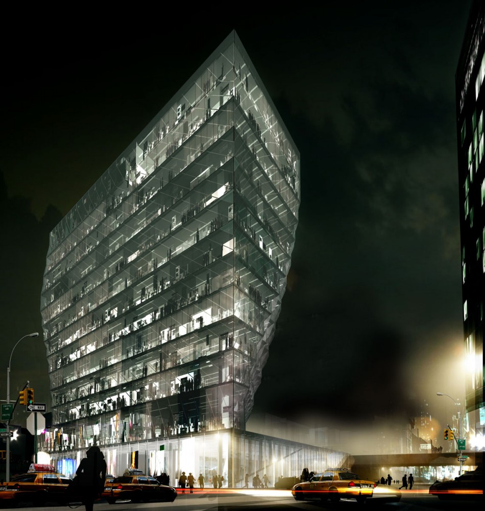 Solar Carve Tower / Studio Gang Architects