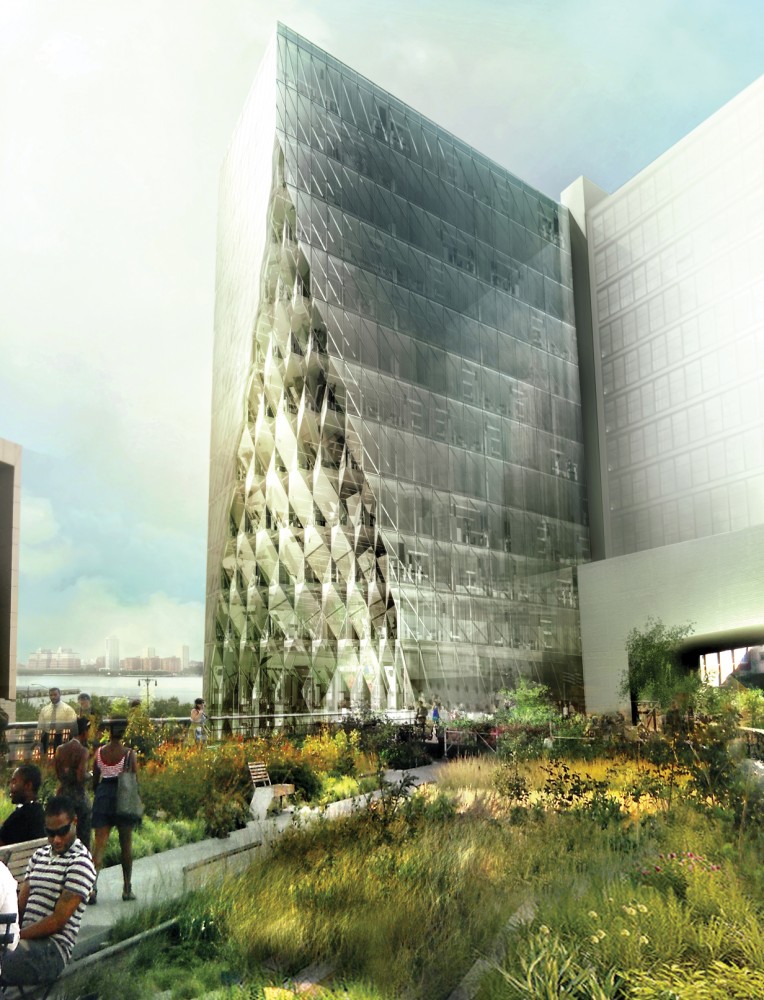 Solar Carve Tower / Studio Gang Architects