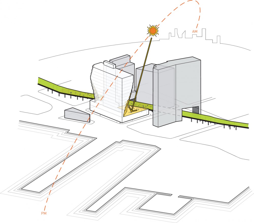 Solar Carve Tower / Studio Gang Architects