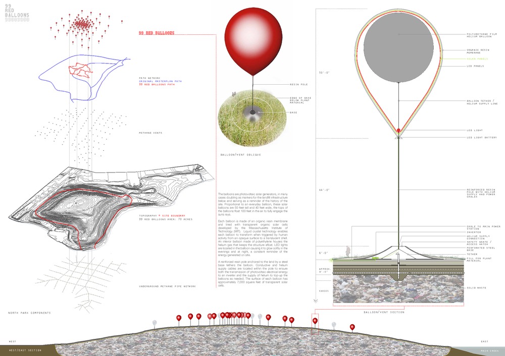 Winners announced of the 2012 Land Art Generator Initiative Competition for Freshkills Park
