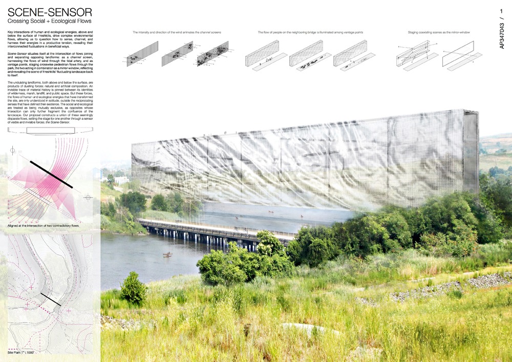 Winners announced of the 2012 Land Art Generator Initiative Competition for Freshkills Park