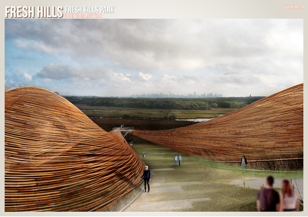 Winners announced of the 2012 Land Art Generator Initiative Competition for Freshkills Park