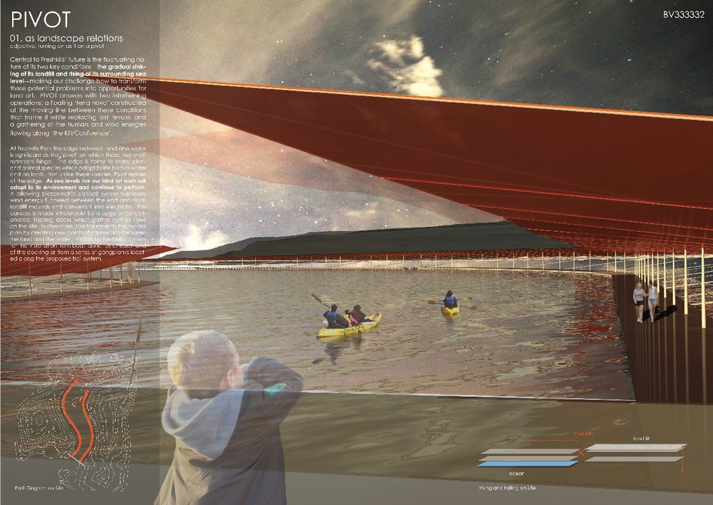 Winners announced of the 2012 Land Art Generator Initiative Competition for Freshkills Park