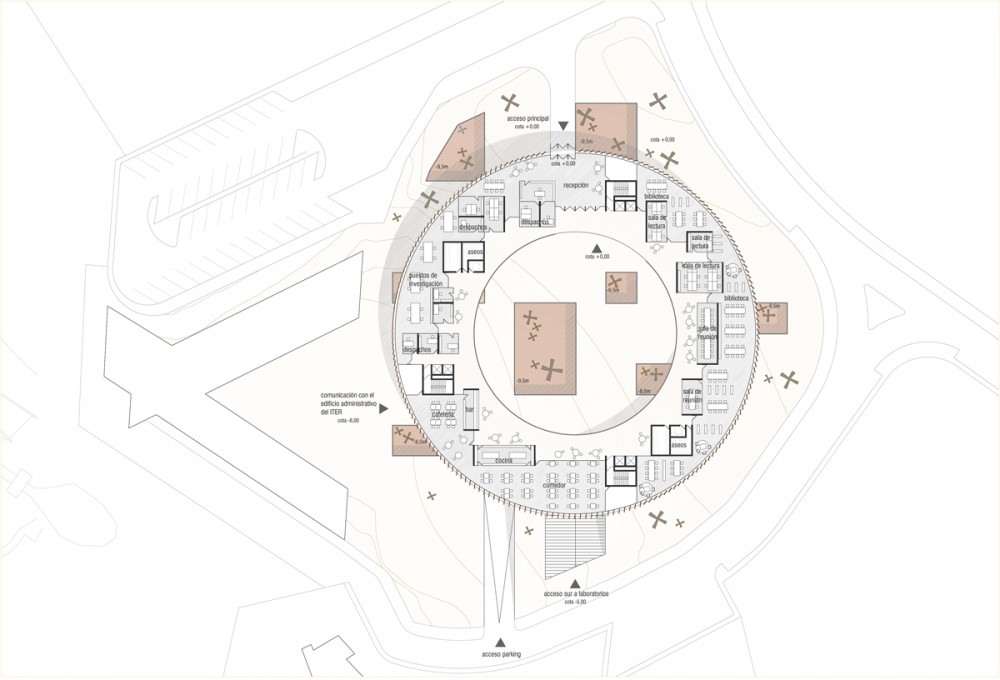 ITER Building Technology Park 2nd Prize Proposal / Estudio Lunar