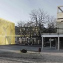 Vasas Sports Hall Facade Competition Entry (1) © Tamás Bujnovszky