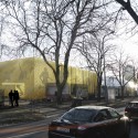 Vasas Sports Hall Facade Competition Entry (2) © Tamás Bujnovszky