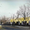 Vasas Sports Hall Facade Competition Entry (3) © Tamás Bujnovszky