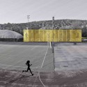Vasas Sports Hall Facade Competition Entry (4) © Tamás Bujnovszky