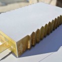 Vasas Sports Hall Facade Competition Entry (5) model 01 / © Tamás Bujnovszky