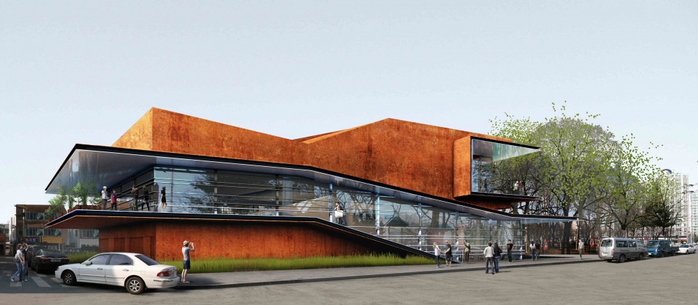 Daegu Gosan Public Library Competition Entry / Martin Fenlon Architecture