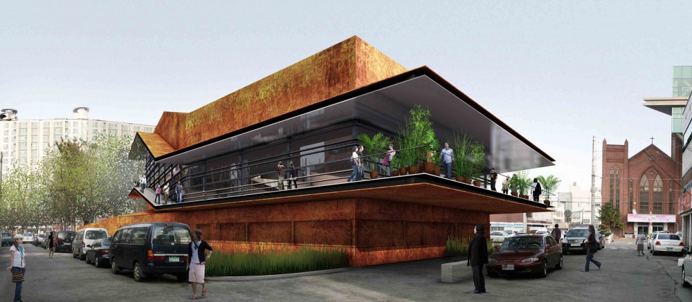 Daegu Gosan Public Library Competition Entry / Martin Fenlon Architecture