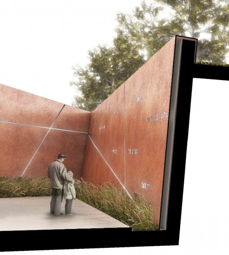 “Yad Labanim” (“A Memorial to the Sons”) Competition Entry (3)