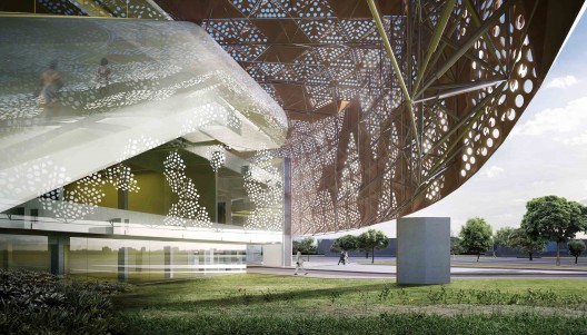 Conference Center Reconstruction Second Prize Winning Proposal (2)