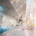New Paracelsus Spa and Pools in Salzburg Winning Proposal (3) © HMGB Architects