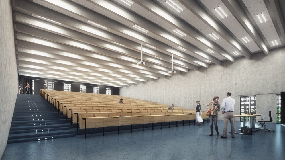 Building O – University of Antwerp Auditorium and Research Building Winning Proposal / META architectuurbureau