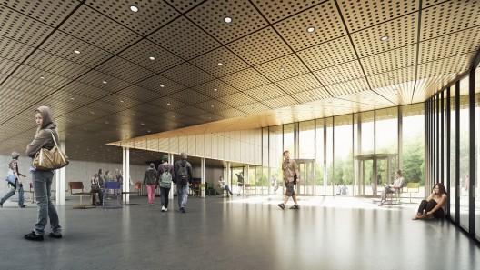Building O - University of Antwerp Auditorium and Research Building Winning Proposal (3)