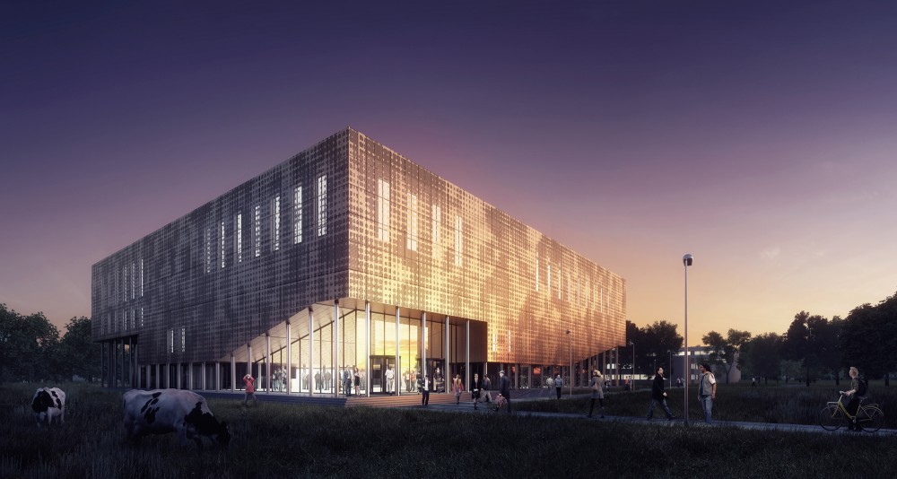 Building O – University of Antwerp Auditorium and Research Building Winning Proposal / META architectuurbureau