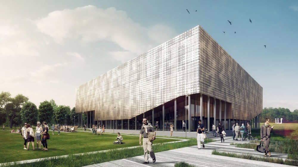Building O – University of Antwerp Auditorium and Research Building Winning Proposal / META architectuurbureau