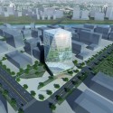 Zhengdong New District Office Building Proposal (1) Courtesy of AUA