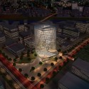 Zhengdong New District Office Building Proposal (3) Courtesy of AUA